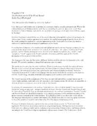 Vayakhel 5774 the Mishkan and the Wide World Beyond Rabbi David Wolkenfeld