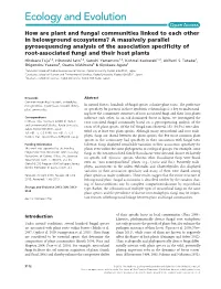 A Massively Parallel Pyrosequencing Analysi