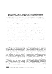 Fungi) in Brazilian Mangroves Influenced by Temporal and Spatial Variations