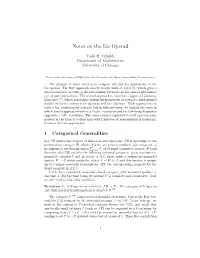 Notes on the Lie Operad