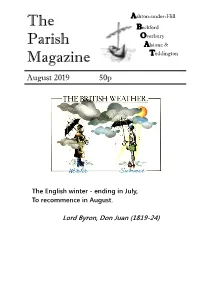 Parish Magazine August 2019 Opens PDF File
