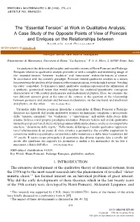 At Work in Qualitative Analysis: a Case Study of the Opposite