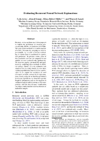 Evaluating Recurrent Neural Network Explanations