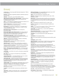 Glossary Absolute Zero - the Lowest Possible Theoretical Temperature