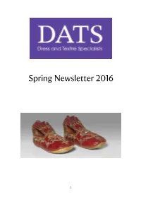 Spring Newsletter 2016
