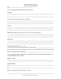 How to Use the Epiphany Review
