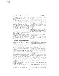 Internal Revenue Service, Treasury § 1.1092(C)–1
