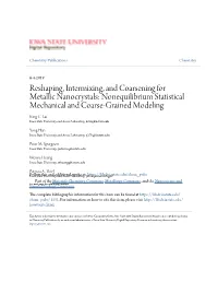 Nonequilibrium Statistical Mechanical and Coarse-Grained Modeling King C
