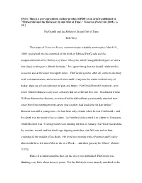 [Note: This Is a Pre-Copyedited, Author-Produced PDF of an Article
