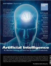 Profiles in Innovation: Artificial Intelligence