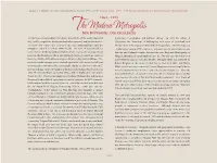 The Modern Metropolis: New Boundaries, Old Challenges |