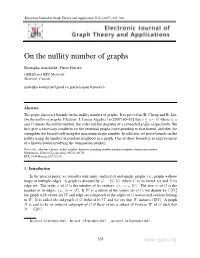On the Nullity Number of Graphs
