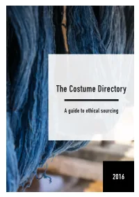 The Costume Directory
