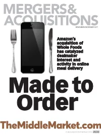 Themiddlemarket.Comt M PUBLISHED in PARTNERSHIP WITH