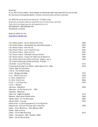 Welcome, We Have Been Archiving This Data for Research And