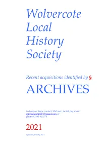 Archive Jan 2021