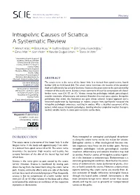 Intrapelvic Causes of Sciatica: a Systematic Review