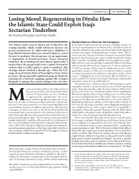 Losing Mosul, Regenerating in Diyala: How the Islamic State Could Exploit Iraq’S Sectarian Tinderbox by Michael Knights and Alex Mello