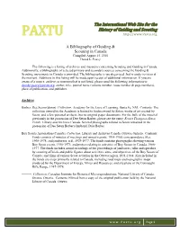 The International Web Site for the History of Guiding and Scouting PAXTU