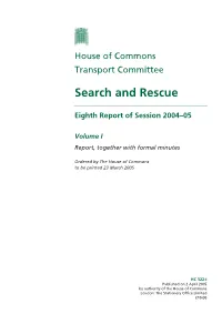 Search and Rescue