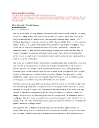 This Time It's Not Different by Kenneth Rogoff Newsweek International