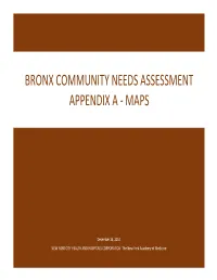 Bronx Community Needs Assessment Appendix a - Maps