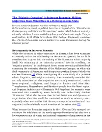 Generated an Epistemological Knowledge of the Nation—Quantifying And