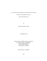 The Nineteenth Century Character Assassination of Benjamin Franklin
