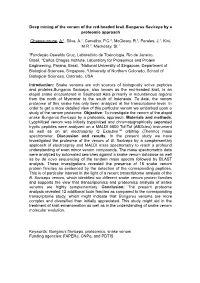 Deep Mining of the Venom of the Red-Headed Krait Bungarus Flaviceps by a Proteomic Approach