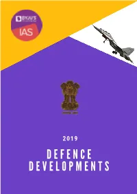 Defence Developments
