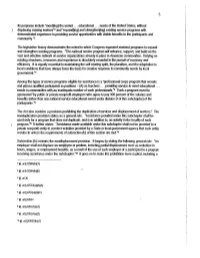 Its Purposes Include Ameet{Ing] the Unmet ... Educational ... Needs of the United States, Without Displacing Existing Worl&lt;Er