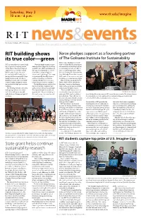 RIT Building Shows Its True Color—Green