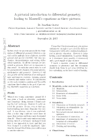A Pictorial Introduction to Differential Geometry, Leading to Maxwell's