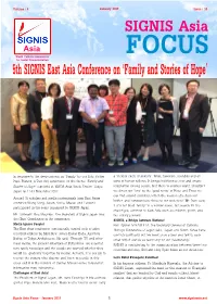 5Th SIGNIS East Asia Conference on 'Family and Stories of Hope'