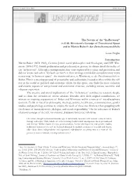 "In-Between" in D.W. Winnicott's Concept of Transitional Space