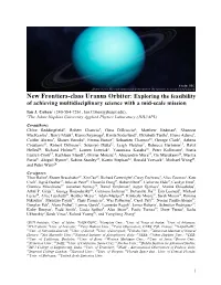 New Frontiers-Class Uranus Orbiter: Exploring the Feasibility of Achieving Multidisciplinary Science with a Mid-Scale Mission