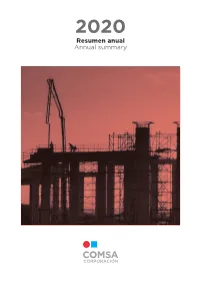 Resumen Anual Annual Summary 2020