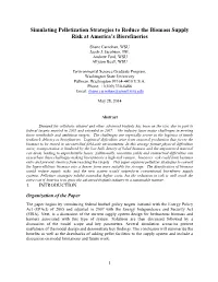 Simulating Pelletization Strategies to Reduce the Biomass Supply Risk at America’S Biorefineries