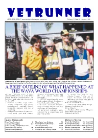 A Brief Outline of What Happened at the Wava