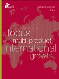 Annual Report and Accounts 2005