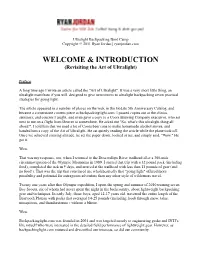 INTRODUCTION (Revisiting the Art of Ultralight)