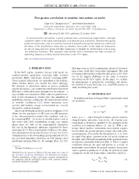 Pion-Proton Correlation in Neutrino Interactions on Nuclei