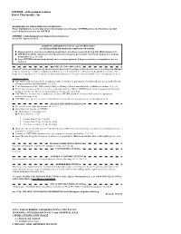 These Highlights Do Not Include All the Information Needed to Use ANTHIM Safely and Effectively. See Full Prescribing Information for ANTHIM