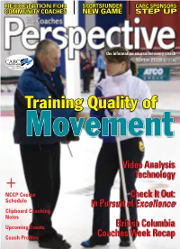 Training Quality of Movement
