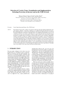Detection of Crawler Traps: Formalization and Implementation Defeating Protection on Internet and on the TOR Network