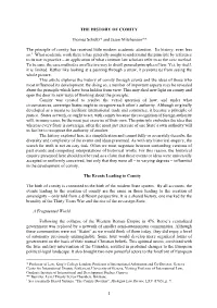 The History of Comity
