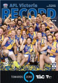 AFL Vic Record Week 3.Indd
