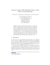 Overview of the INEX 2010 Book Track: at the Mercy of Crowdsourcing