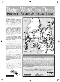 Phuket &Krabi Loop