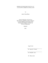 Design and Implementation of an Autonomous Robotics Simulator